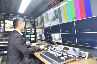 烟台经济技术开发区 全国首台8K小型转播车亮相，‘8K+5G’技术让现场近在咫尺